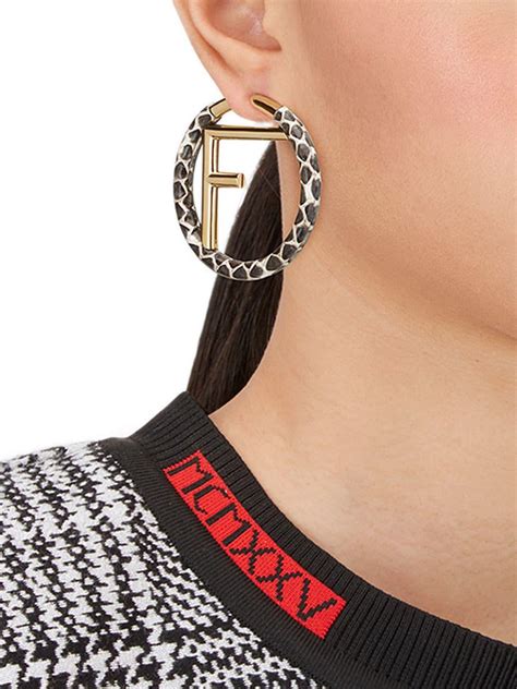 fendi f hoops